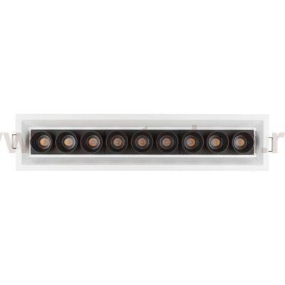 Светильник MS-ORIENT-BUILT-TURN-TC-S67x300-20W Warm3000 (WH-BK, 30 deg, 230V) (Arlight, IP20 Металл, 5 лет) Arlight 31931