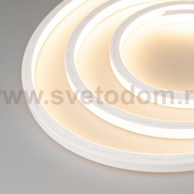 Герметичная лента AQUA-5000S-TOP-2835-120-24V Warm (16.5х16.5mm, 10W, IP68) Arlight 32112