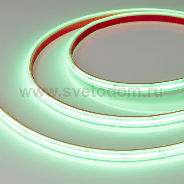 Лента COB-5000PS-CSP-544-24V Green (10mm, 11.5W, IP67) (Arlight, -) Arlight 32181