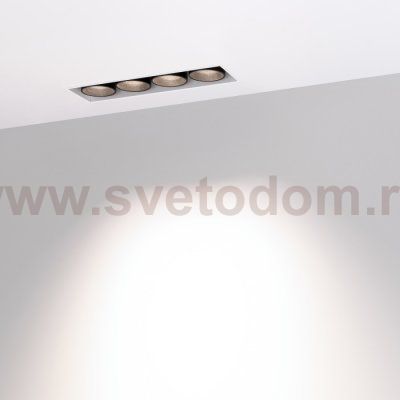 Светильник MS-ORIENT-BUILT-TRIMLESS-TC-S38x127-10W Day4000 (WH-BK, 30 deg, 230V) Arlight 32224