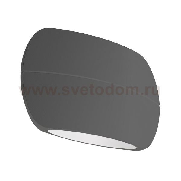 Светильник SP-WALL-VASE-S140x88-2x3W Day4000 (GR, 120 deg, 230V) (Arlight, IP54 Металл, 3 года) Arlight 32416