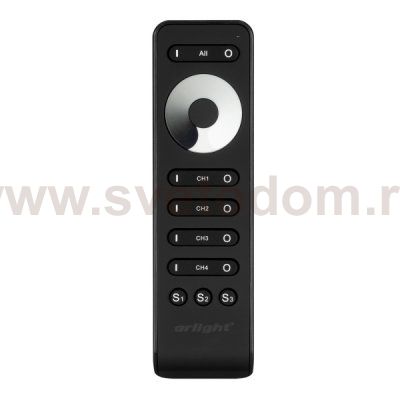 Пульт SMART-R33-DIM Black (4 канала, 2.4G) (Arlight, IP20 Пластик, 5 лет) Arlight 32941