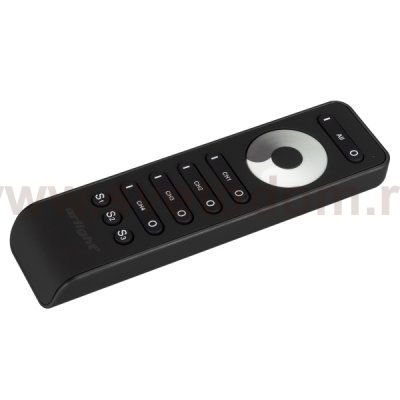 Пульт SMART-R33-DIM Black (4 канала, 2.4G) (Arlight, IP20 Пластик, 5 лет) Arlight 32941