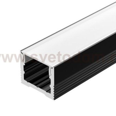 Профиль SL-SLIM-H13M-2000 BLACK (Arlight, Алюминий) Arlight 32997