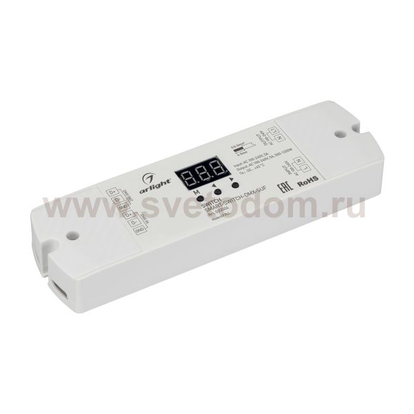 DMX-выключатель для любых видов нагрузки AC 230V Arlight 33004