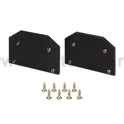 Заглушка LGD-4TR-CAP-STRETCH-BK (Arlight, Алюминий+пластик) Arlight 33536