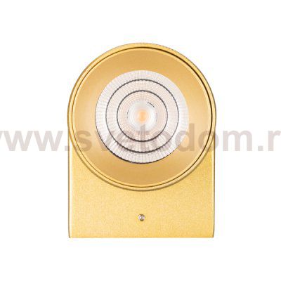 Светильник SP-SPICY-WALL-S115x72-6W Warm3000 (GD, 40 deg) (Arlight, IP20 Металл, 3 года) Arlight 33685
