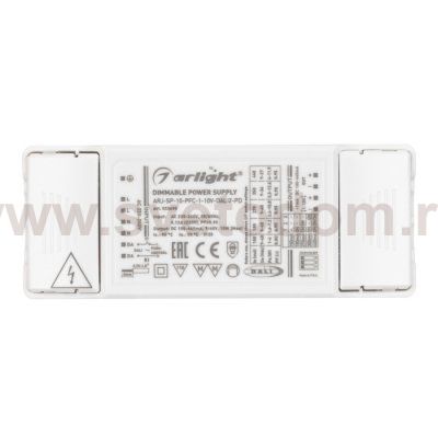 Блок питания ARJ-SP-10-PFC-1-10V-DALI2-PD (10W, 100-440mA) (Arlight, IP20 Пластик, 5 лет) Arlight 33690