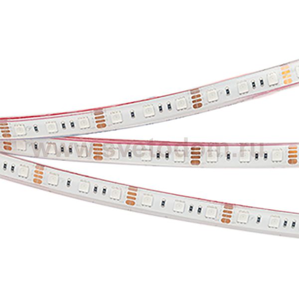 Лента герметичная RTW-PFS-B60-13mm 12V RGB (14.4 W/m, IP68, 5060, 5m) (Arlight, -) Arlight 33790