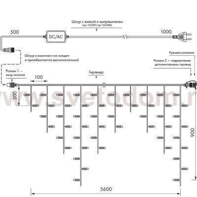 Светодиодная гирлянда 