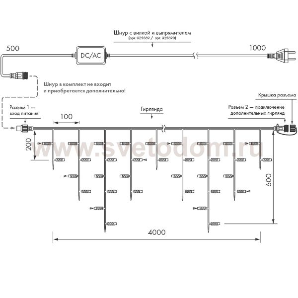 Светодиодная гирлянда 