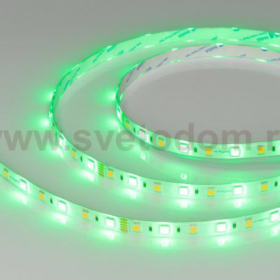 Лента RTW-SE-B60-10mm 24V RGBW-Warm (14.4 W/m, IP65, 5060, 5m) (Arlight, Открытый) Arlight 34185