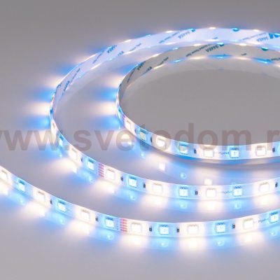 Лента RTW-SE-B60-10mm 24V RGBW-Warm (14.4 W/m, IP65, 5060, 5m) (Arlight, Открытый) Arlight 34185