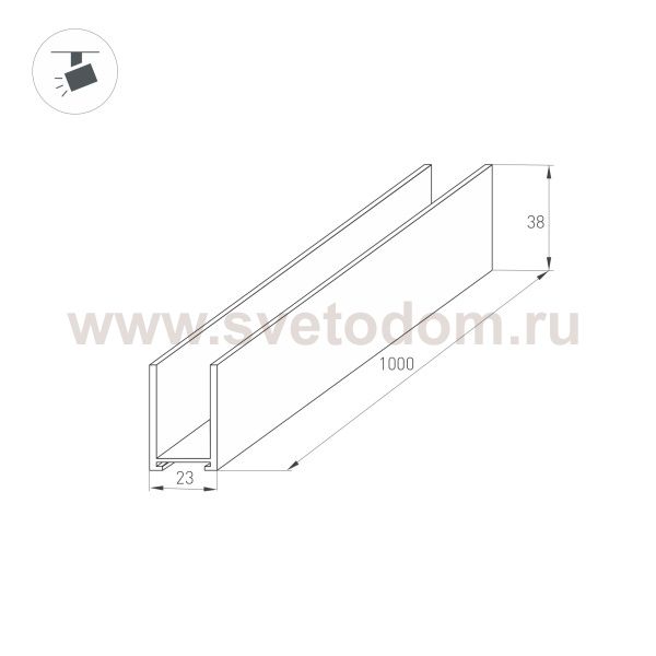 Подвесной Arlight 34227