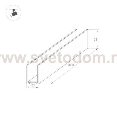 Подвесной Arlight 34227