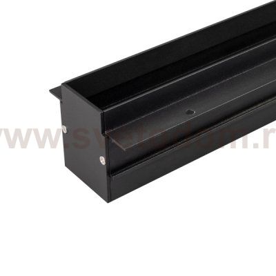 Страиваемый магнитный трек с фланцем для монтажа в гипсокартонный потолок Arlight 34679