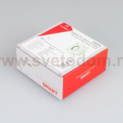 Панель SMART-P4-DIM-G-IN White (12-24V, 4x3A, Sens, 2.4G) (Arlight, IP20 Пластик, 5 лет) Arlight 34774