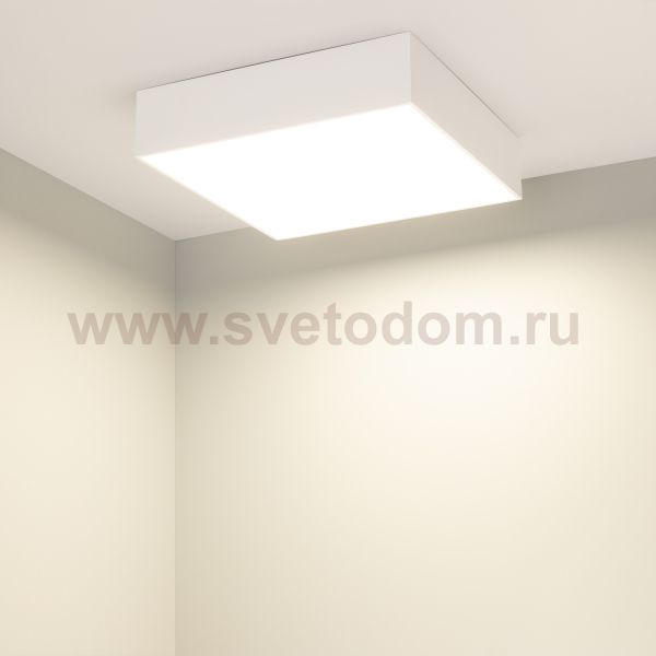 Светильник SP-QUADRO-S250x250-25W Day4000 (WH, 120 deg, 230V) (Arlight, IP40 Металл, 3 года) Arlight 34785