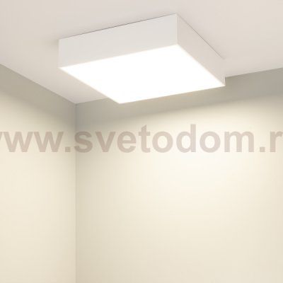 Светильник SP-QUADRO-S250x250-25W Day4000 (WH, 120 deg, 230V) (Arlight, IP40 Металл, 3 года) Arlight 34785