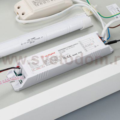 Светодиодный светильник с блоком аварийного питания Arlight 34840