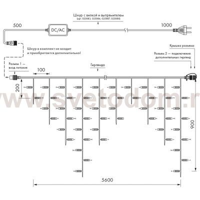 Светодиодная гирлянда 