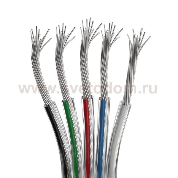 Шлейф питания ARL-22AWG-CLEAR-5Wire-CU (Arlight, -) Arlight 34967