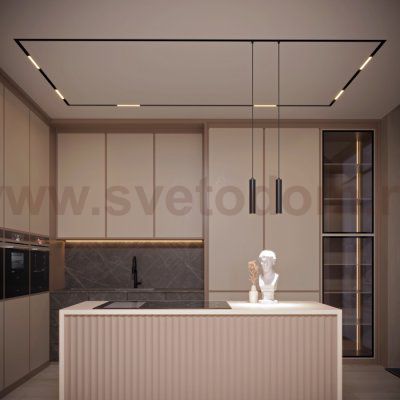 Светильник MAG-ORIENT-FLAT-L690-24W Warm3000 (BK, 80 deg, 48V, DALI) (Arlight, IP20 Металл, 3 года) Arlight 35570