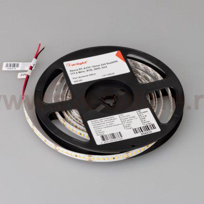 Лента RT-A192-10mm 24V Day4000 (17.6 W/m, IP20, 2835, 5m) (Arlight, высок.эфф.150 лм/Вт) Arlight 36212
