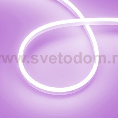 Лента герметичная AURORA-PS-A120-12x6mm 24V Purple (10 W/m, IP65, 2835, 5m) (Arlight, -) Arlight 36678