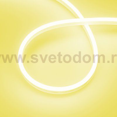 Лента герметичная AURORA-PS-A120-12x6mm 24V Yellow (10 W/m, IP65, 2835, 5m) (Arlight, -) Arlight 36682
