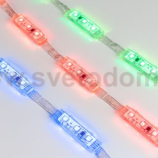 Модуль управляемый DMX-B3 12V RGB (0.72W, IP68, 140 deg) (Arlight, Пластик, 3 года) Arlight 36773