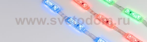 Модуль управляемый DMX-B3 12V RGB (0.72W, IP68, 140 deg) (Arlight, Пластик, 3 года) Arlight 36773