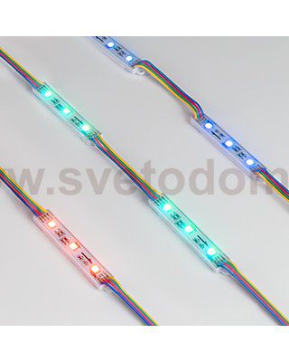 Модуль управляемый SPI-B3 12V RGB-RAM (0.6W, IP66, 120 deg) (Arlight, Пластик, 3 года) Arlight 36824