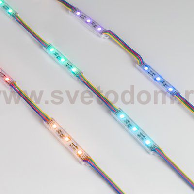 Модуль управляемый SPI-B3 12V RGB-RAM (0.6W, IP66, 120 deg) (Arlight, Пластик, 3 года) Arlight 36824