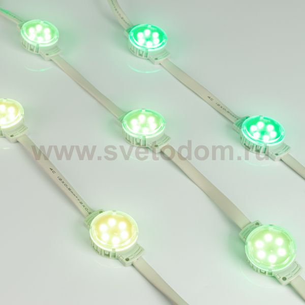 Модуль управляемый SPI-F6-D40 24V RGB-RAM-Auto (1.25W, IP68, 120 deg) (Arlight, Пластик, 3 года) Arlight 36828