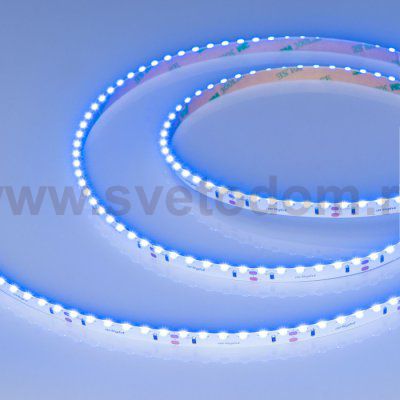 Лента RS-S120-8mm 24V Blue (9.6 W/m, IP20, 3014, 5m) (Arlight, боковое свечение) Arlight 37153