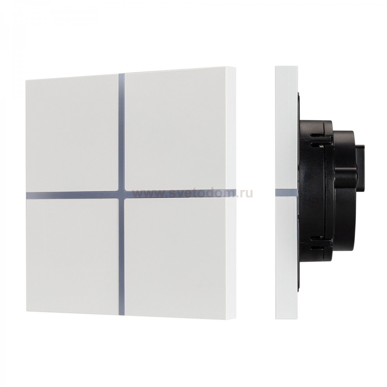 INTELLIGENT ARLIGHT Сенсорная панель KNX-304-13-IN White (BUS, Frameless) (IARL, IP20 Металл, 2 года) Arlight 38310