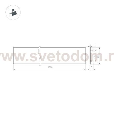 Заглушка MAG-ORIENT 038422 Arlight