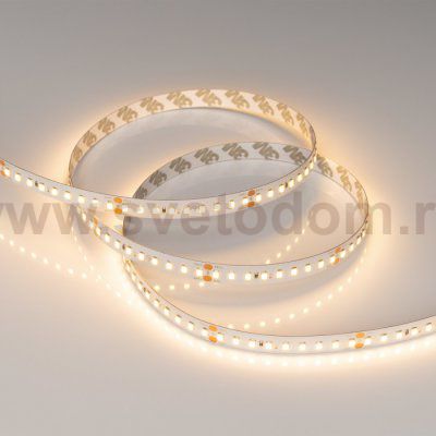 Лента RT-A144-10mm 24V Warm2700 (7.7 W/m, IP20, 2835, 5m) (Arlight, высок.эфф.200 лм/Вт) Arlight 38781