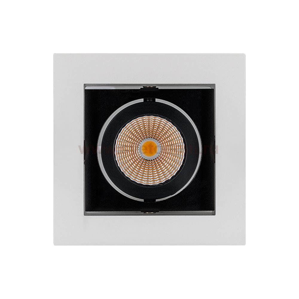Светильник CL-SNODO-LUM-S102x102-9W Warm3000 (WH-BK, 38 deg) (Arlight, IP20 Металл, 3 года) Arlight 38832