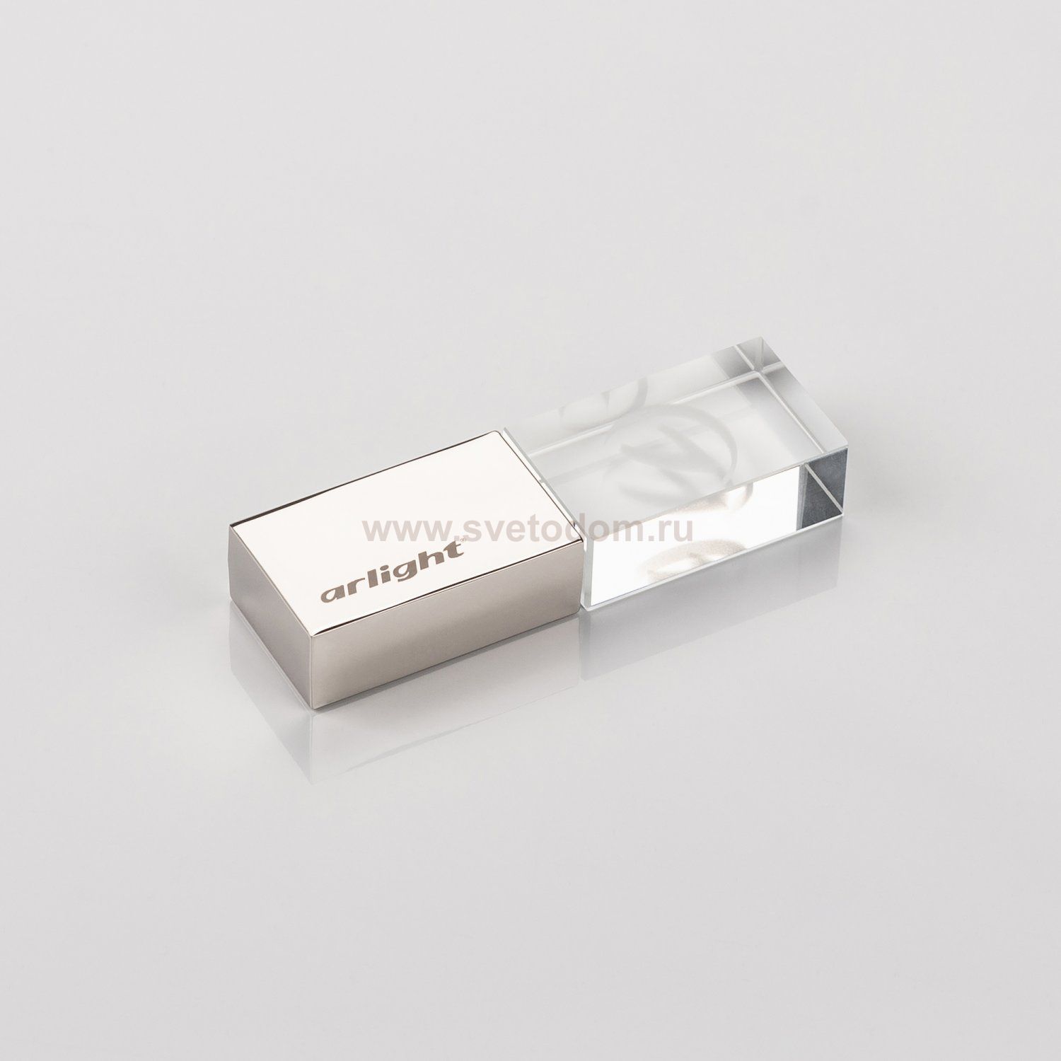 Флешка Arlight красная с 3D гравировкой (32 ГБ) (Arlight, -) Arlight 38851