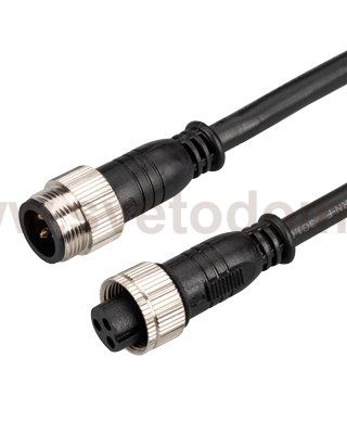 Коннектор питания ARL-LINE-3pin-3000-CON-MF (230V) (Arlight, IP67 Металл, 3 года) Arlight 38888