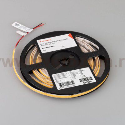 Лента COB-X320-8mm 24V White6000(8 W/m, IP20, CSP, 5m) (Arlight, -) Arlight 39020