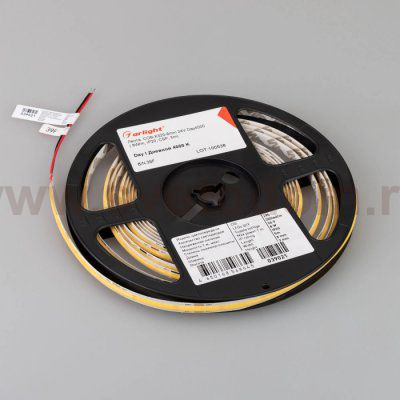 Лента COB-X320-8mm 24V Day4000(8 W/m, IP20, CSP, 5m) (Arlight, -) Arlight 39021