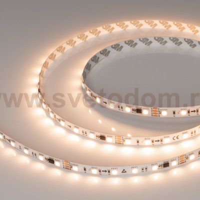 Лента SPI-B60-10mm 24V Warm3000-PX6-RAM (15 W/m, IP20, 5060, 5m) (Arlight, бегущий огонь) Arlight 39040