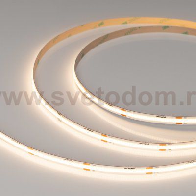 Лента COB-X480-8mm 24V Warm3000 (8 W/m, IP20, CSP, 5m) (Arlight, -) Arlight 39059