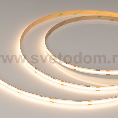Лента COB-X480-8mm 24V Warm2700 (8 W/m, IP20, CSP, 5m) (Arlight, -) Arlight 39060