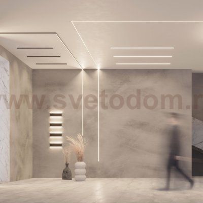 Профиль SL-LINIA20-FANTOM-2500 BLACK (Arlight, Алюминий) Arlight 39071