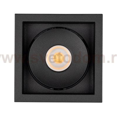 Светильник CL-SNODO-LUM-S80x80-9W Warm3000 (BK, 45 deg) (Arlight, IP20 Металл, 3 года) Arlight 39323