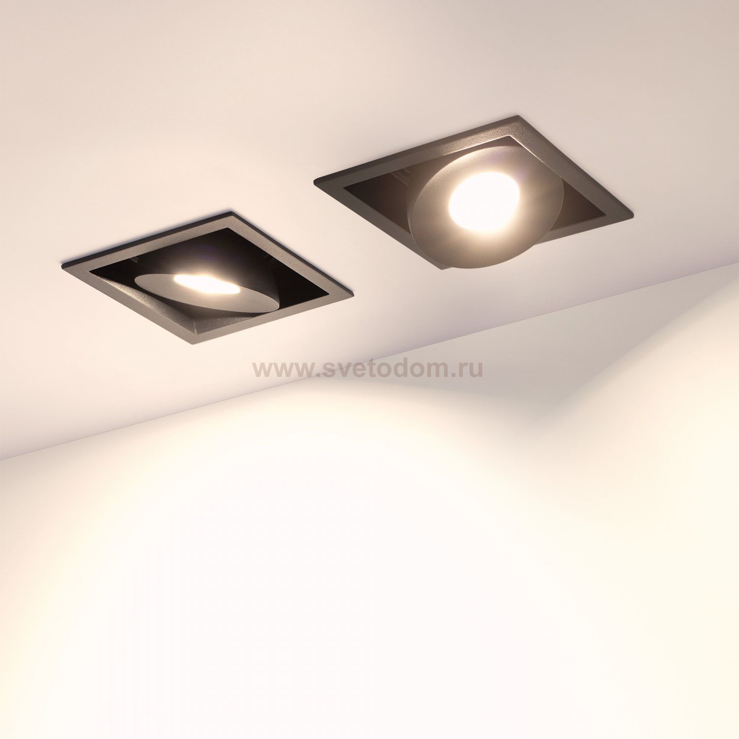 Светильник CL-SNODO-LUM-S80x80-9W Warm3000 (BK, 45 deg) (Arlight, IP20 Металл, 3 года) Arlight 39323